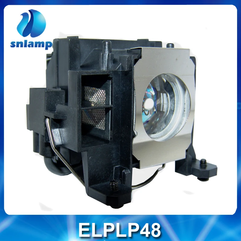 Snlamp Совместимость ELPLP48/V13H010L48 проектор лампа с корпусом для EMP-1720 EMP-1725 EMP-1730W EMP-1735W POWERLITE-1716