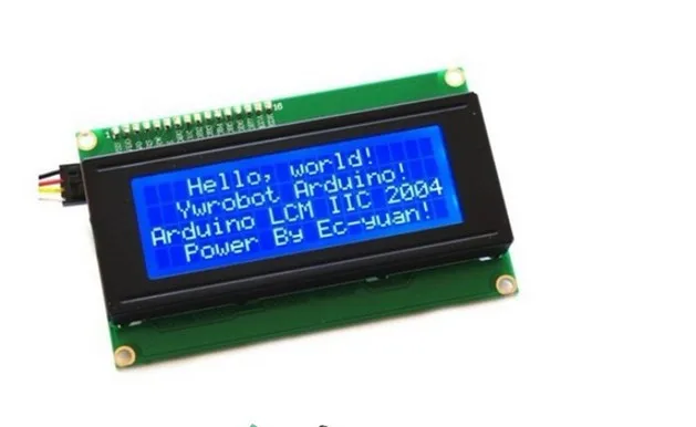 Высококачественный ЖК модуль IIC/I2C/TWI 2004 204 20X4 символов для Arduino синего