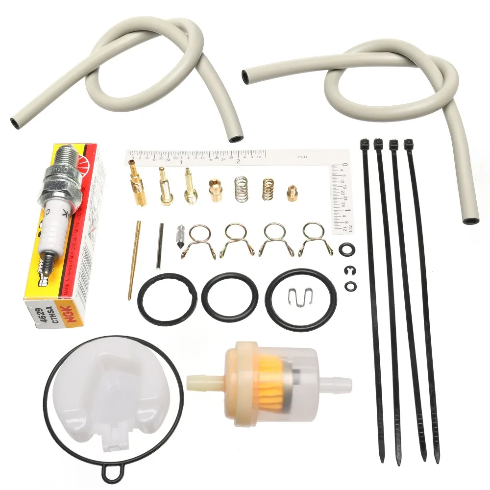 XR70R Carburetor Repair Cnniko2 Carburetor Rebuild Kit For Honda CRF70F 2004-2005 & XR70R 2000-2003 - Rubber Gasket & O-Ring Set Honda CRF70F XR70R Carb Repair Gasket O-ring Set - Foto 10