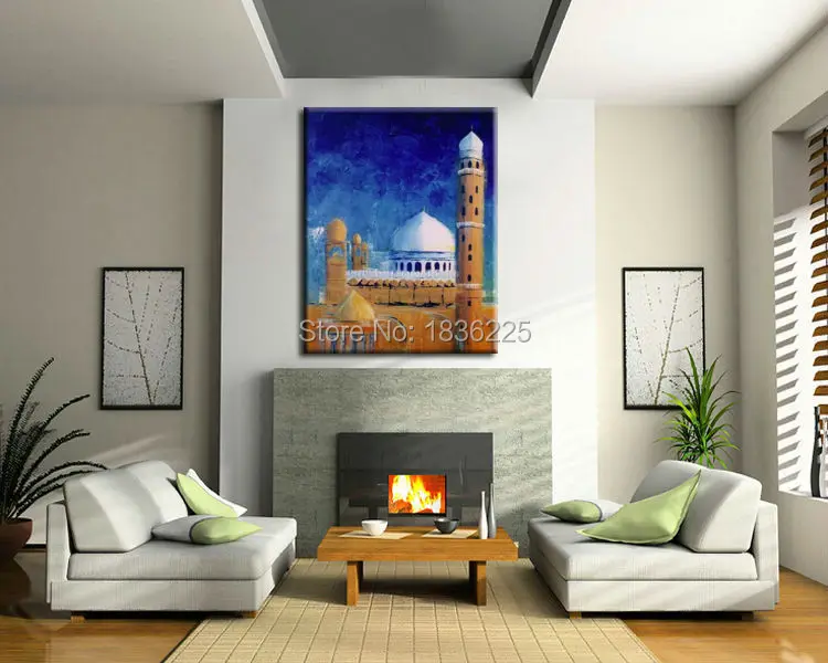 canvas khana kaaba oil painting750