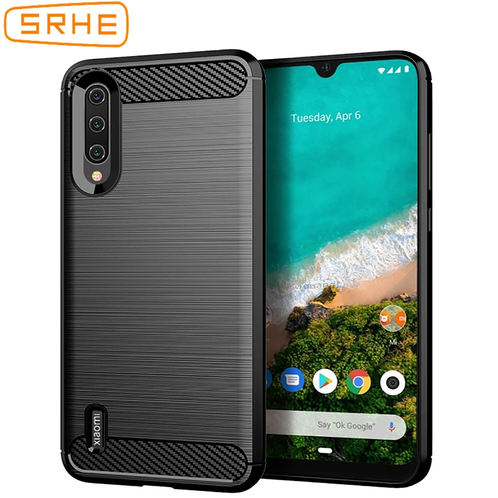 : SRHE Крышка для Xiaomi Mi CC9 чехол Силиконовый прочный армированный мягкий задней