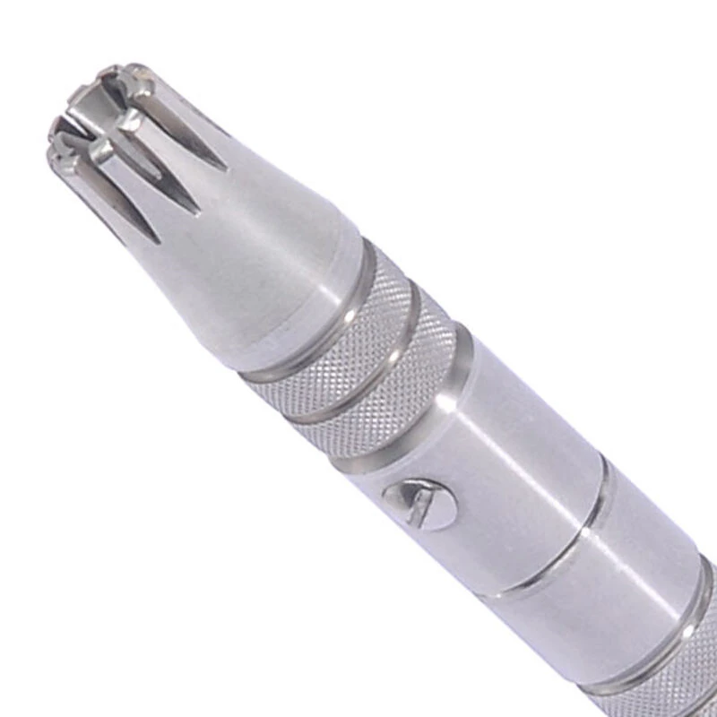 Portable Ear & Nose Hair Trimmer Manual Stainless Steel Nose Hair Trimmer Removal No Battery Required Razor Cutter