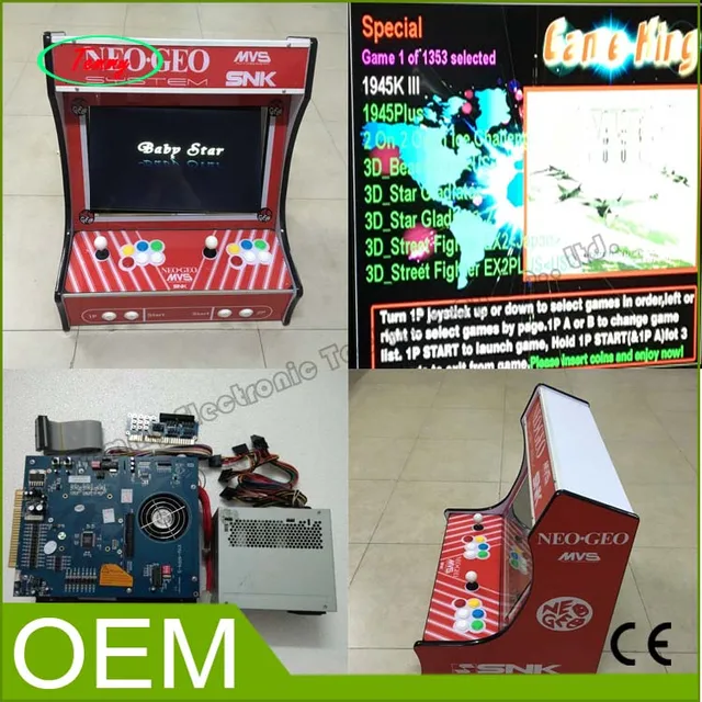 Cheap SNK Mini Household game machine use 2019 in 1 board ,SANWA joystick and button Arcade Game Machine