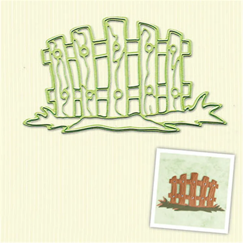 

DiyArts Garden Gate Dies Frame Metal Cutting Dies for Scrapbooking Card Making Paper Embossing Cuts Stencil Craft New 2019 Dies