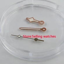 Снежные хлопья позолоченные часы руки для eta 2824 2836 movment