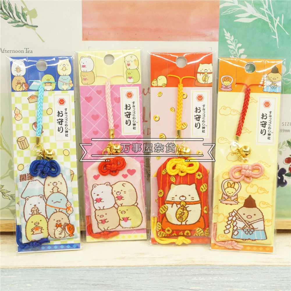 Подарок в традиционном стиле San X Omamori милый подвесной аксессуар виде милой