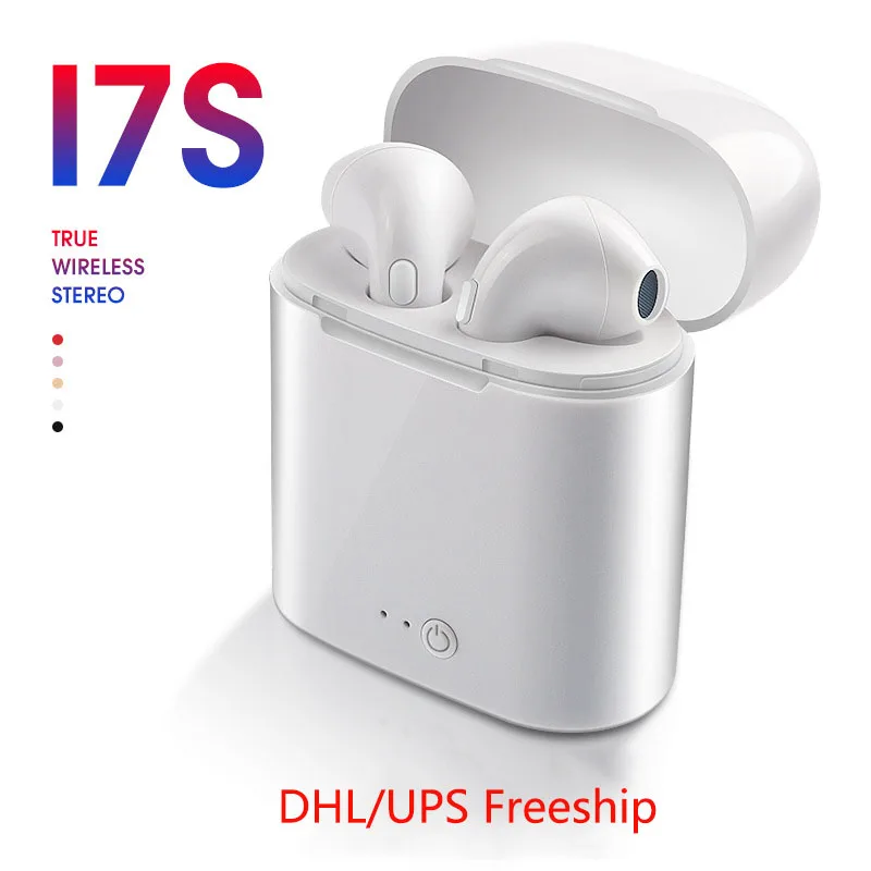 

High quality Wireless Bluetooth earphones for IOS and Android device i7s tws Earbuds Wireless Stereo In-Ear Ear phone wholesale