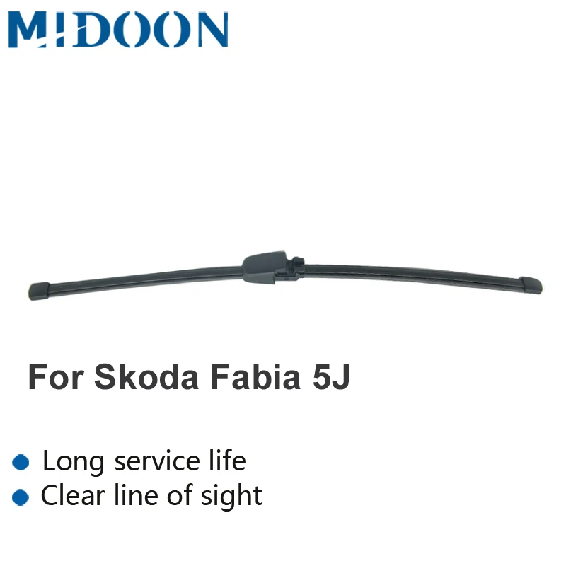 MIDOON Wiper 1" Задняя щетка стеклоочистителя для Skoda Fabia 5J хэтчбек 2007-2013 лобовое стекло заднего стекла 2011 2010 2009 2008