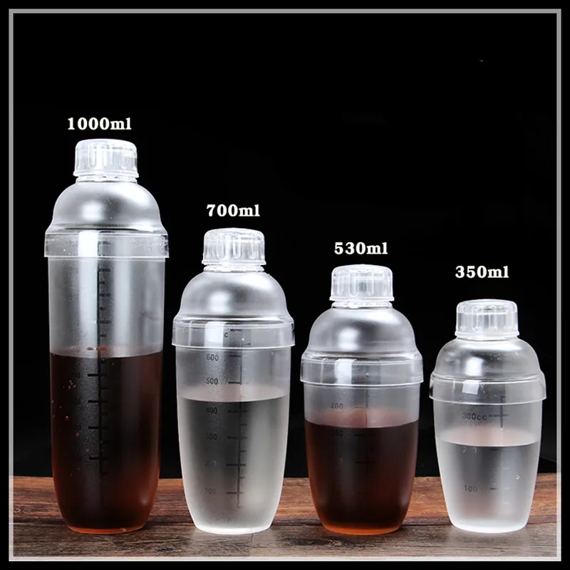 Buy 350ml 550ml 750ml 1000ml Shaker Bottle Cocktail