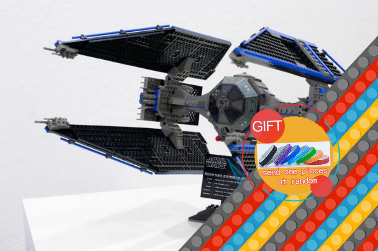 

05044 703pcs Star and War Series Limited Edition The TIE Interceptor Building Model compatible 7181 Toys lepin