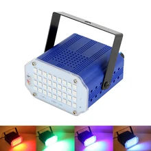 7 Colors 36 LED DJ Disco Sound Activated Laser Projector Strobe Flash Lumiere RGB Stage Lighting Effect Lamp Music Party Light