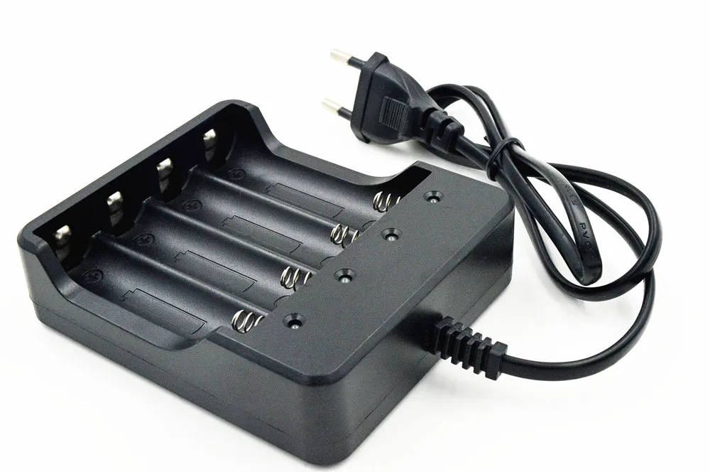 4 шт. литий ионные аккумуляторные батареи 18650 3 7 в 6000 мАч|eu us|us eubattery charger |