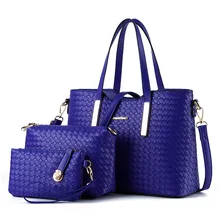 INS/ год, комплект для дочери из трех предметов,, мягкая искусственная кожа бриллиант, Сетчатая Сумка в деловом стиле, женская сумка на плечо