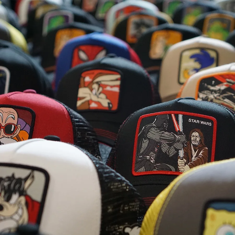

New Summer Mesh Baseball Caps Snapback Animal Duck Anime Cute Rabbit Embroidery for Women Men Outdoor Dad Truck Driver Dad Hat