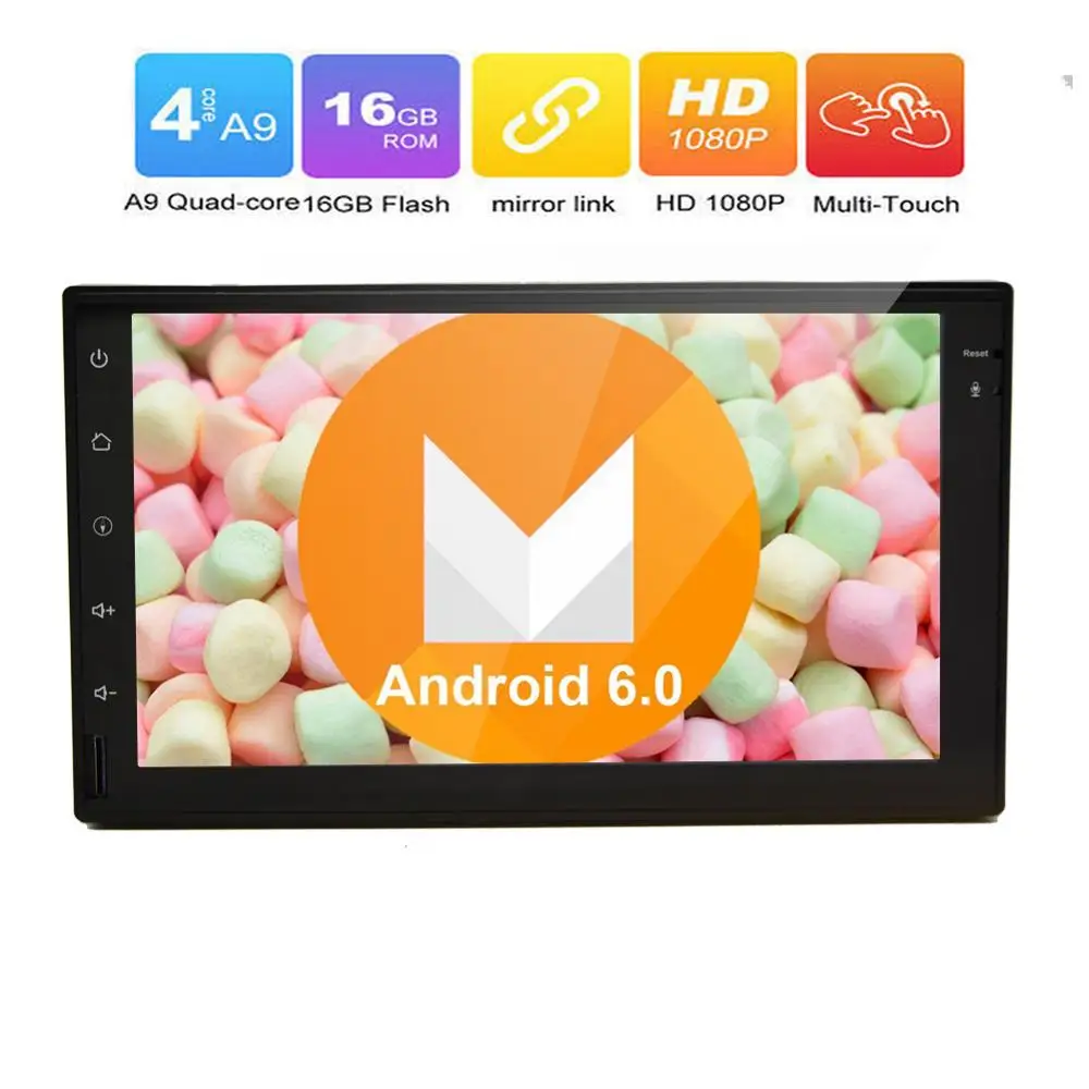 Clearance Car Stereo Radio Android 6.0 Double 2Din Head Unit Car GPS Player Support Navigation Bluetooth WIFI 4G CAM-IN OBD2 FM RDS Radio 2 Clearance Car Stereo Radio Android 6.0 Double 2Din Head Unit Car GPS Player Support Navigation Bluetooth WIFI 4G CAM-IN OBD2 FM RDS Radio 2