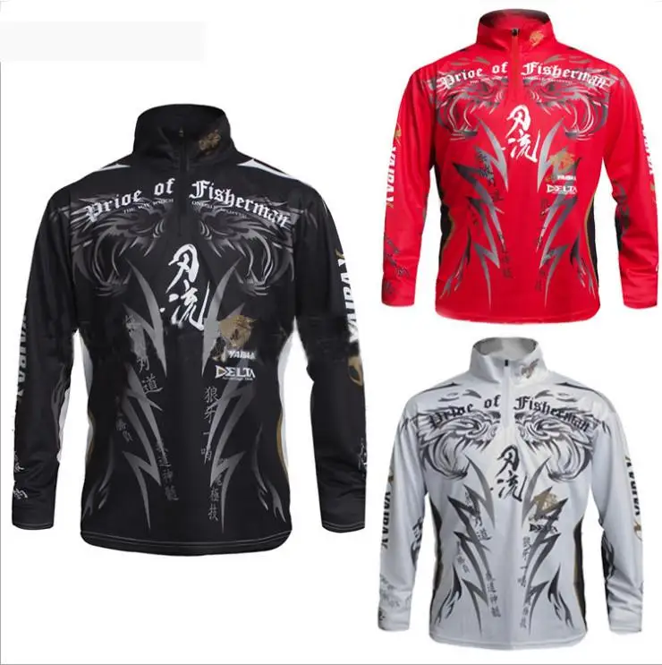 

2017 Fishing clothing New Brand Camisa UV UPF>50 Breathale Sunscreen Quick-drying Anti-UV Long Sleeve Shirts