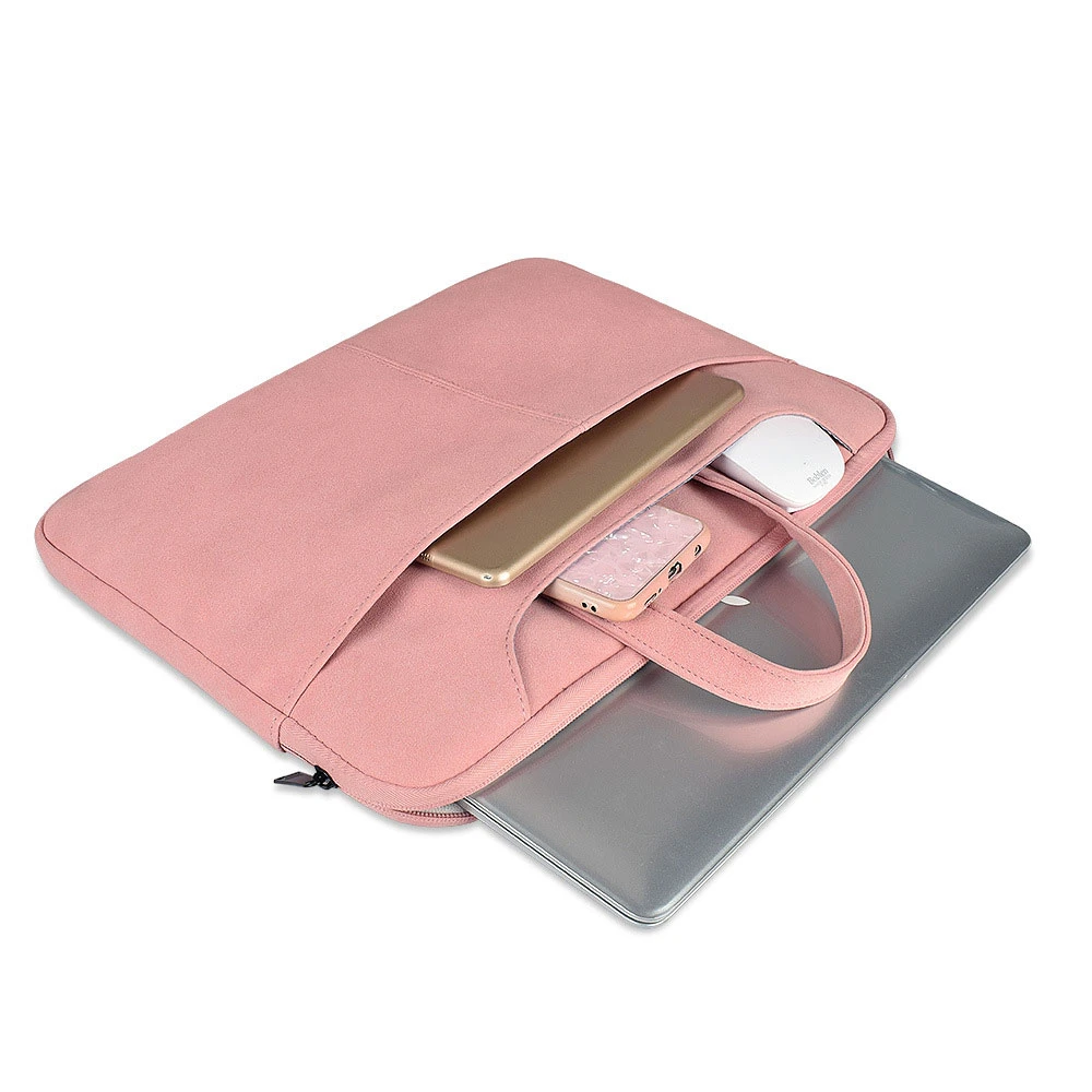 

13.3 14.1 15.4 15.6 Inch Laptop Bag For MacBook Case Shockproof Notebook Bags Messenger Shoulder Bag Women And Men Briefcase Sac