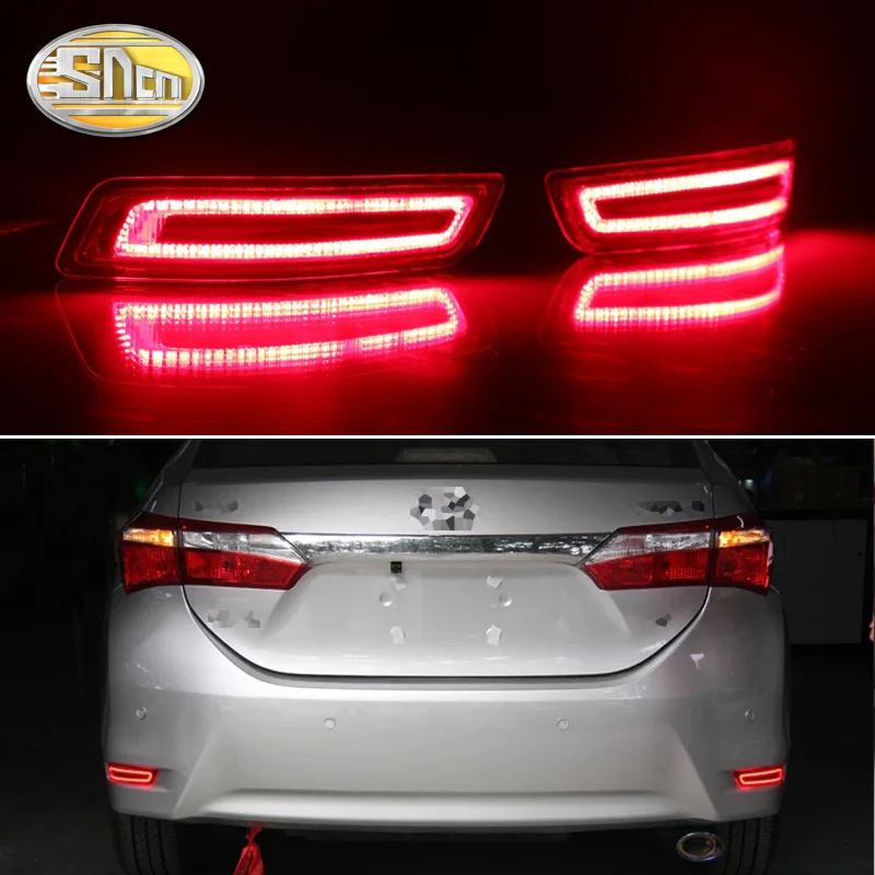 

SNCN Multi-function LED Reflector Lamp Rear Fog Lamp Bumper Light Brake Light Turn Signal Light For Toyota Corolla 2014 - 2018