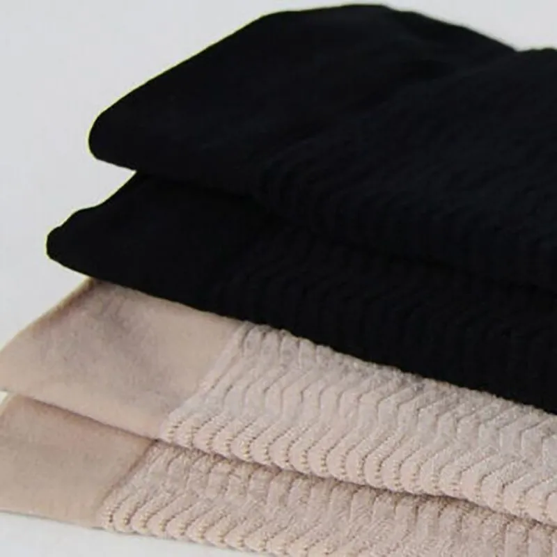 Для женщин 1 пара сжатия тонкий рукав расширения вен против опухолей Поддержка волна шерстяные носки