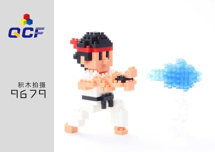 Factory QCF StreetFighter Nanoblocks Plastic Mini ...