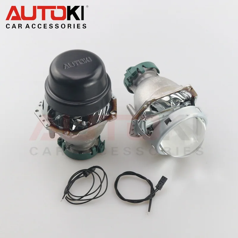 Autoki 2 шт. 3,0 дюймов Bi Xenon Hella G5 налобный фонарь, объектив проектора, алюминиевая Автомобильная Hid фара, модифицированный D2S отражатель Hi/lo луч