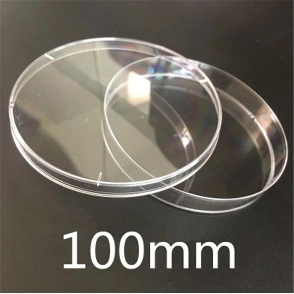 10pcs /lot High Quality Plastic Petri Dish for Lab Plate Bacterial