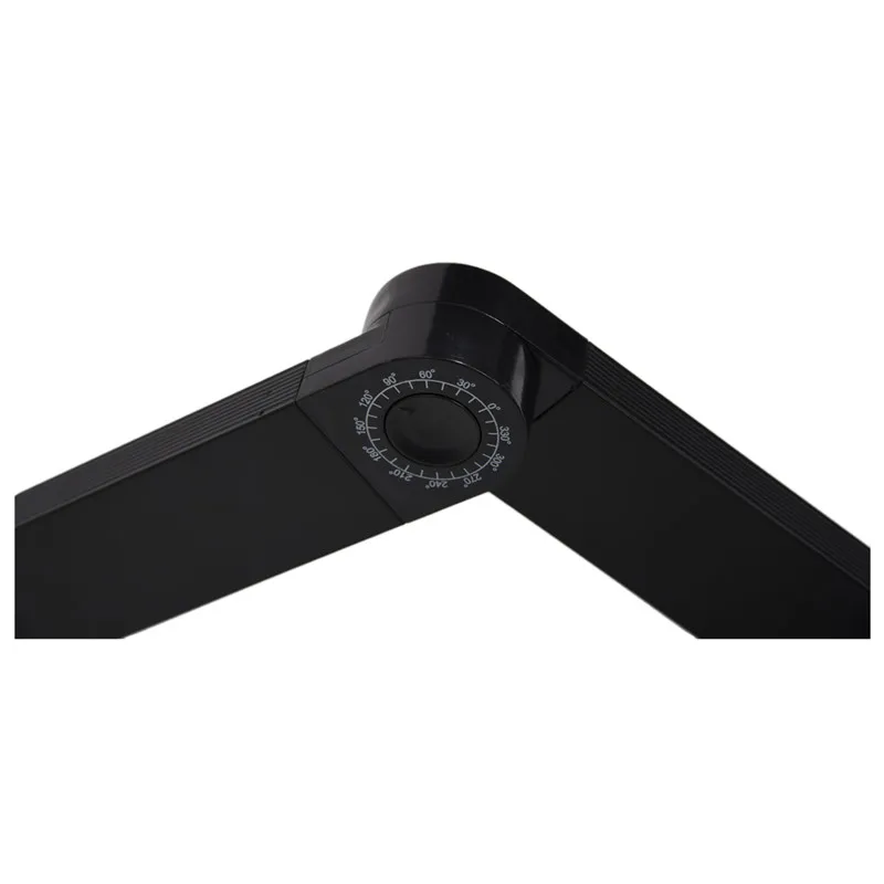 Portable Foldable Adjustable Laptop Desk Computer Table Stand Tray For Sofa Bed Black