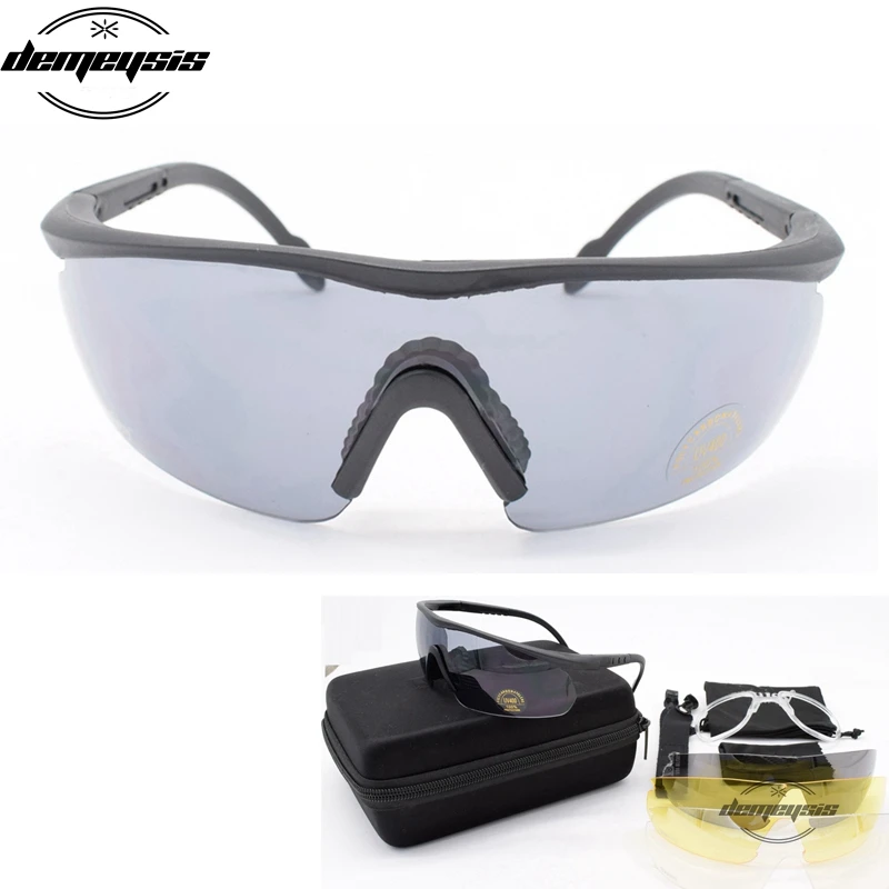 C2 спортивные тактические солнцезащитные очки для мужчин и женщин, военные очки для стрельбы, походов, Bicicleta Gafas, спортивные очки
