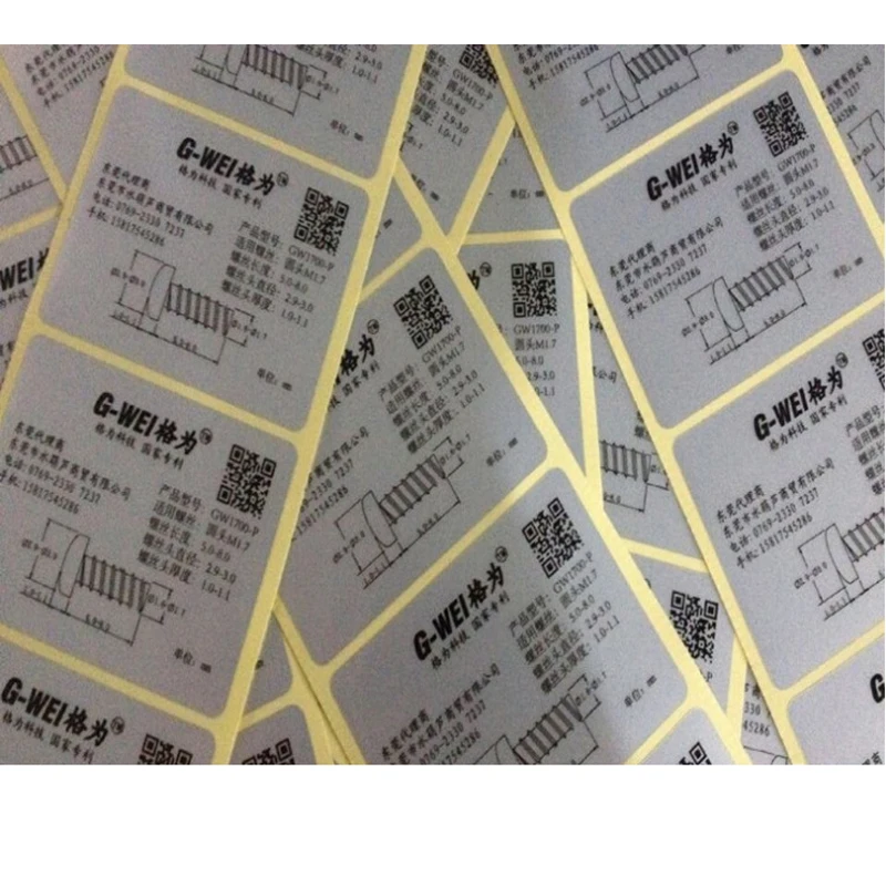 

Waterproof adhesive roll vinyl sticker, glossy PP sticker with full color printing,brand label with best price