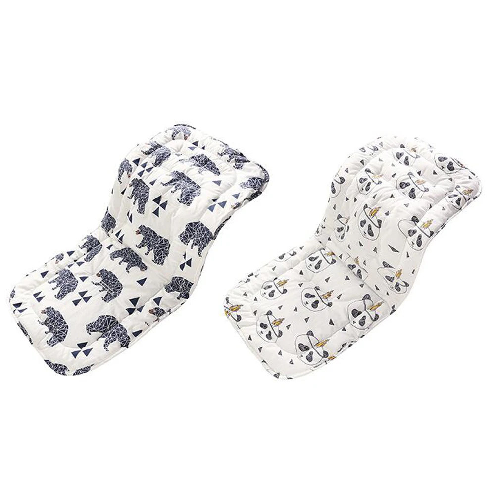 

Baby Stroller Accessories Car Seats Pad Cotton Baby Stroller Cushion Soft Mattress In A Stroller Infant Diaper Pad Seat Pad Pram