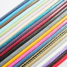 50 м корейский вощеный шнур нить 1 мм Шнур для рукоделия декоративная веревка pathwork Аксессуары бусина рулон ручной планшет DIY