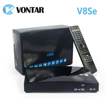 Натуральная V8Se цифровой спутниковый ресивер с AV Поддержка USB Wi-Fi Веб-ТВ Biss ключ 2xusb cccamd Newcamd как S-V8