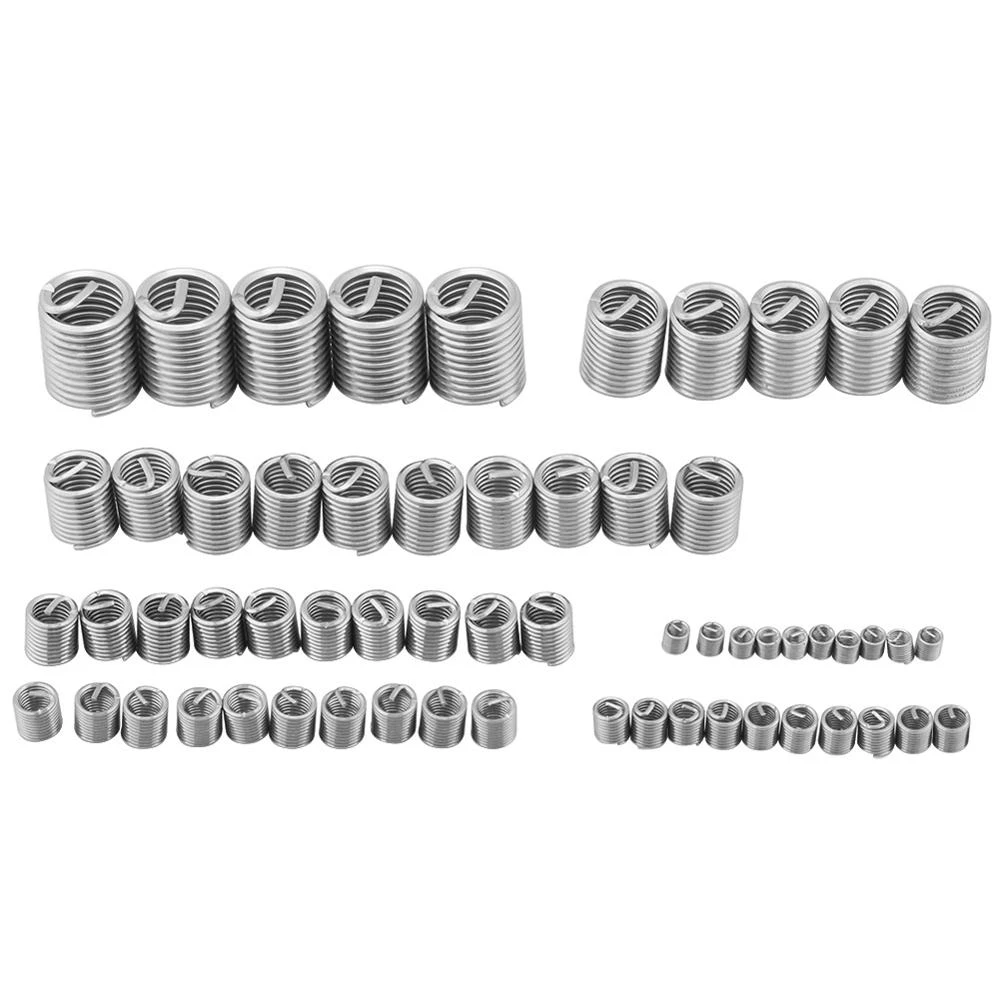 Thread Repair Kit 60pcs Stainless Steel Thread Repair Kit M3 M4 M5 M6 M8 M10 M12 Thread Repair Kit 60pcs Stainless Steel Thread Repair Kit M3 M4 M5 M6 M8 M10 M12