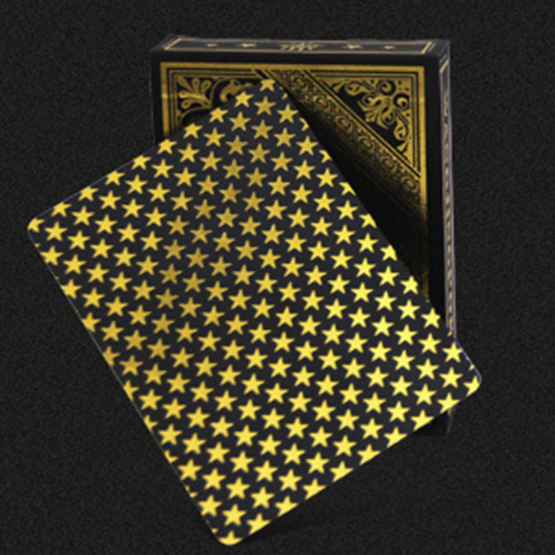 Black GOLD STAMPING SILVER PVC Playing Cards Noble and Elegant MAGIC POKER Three Color GOLD SILVER RED For Choice A Replacement Black GOLD STAMPING SILVER PVC Playing Cards Noble and Elegant MAGIC POKER Three Color GOLD SILVER RED For Choice A Replacement