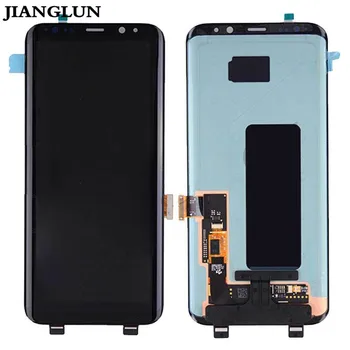 

JIANGLUN New Black For Samsung Galaxy S8 Plus G955F LCD Display Screen Assembly Replacement