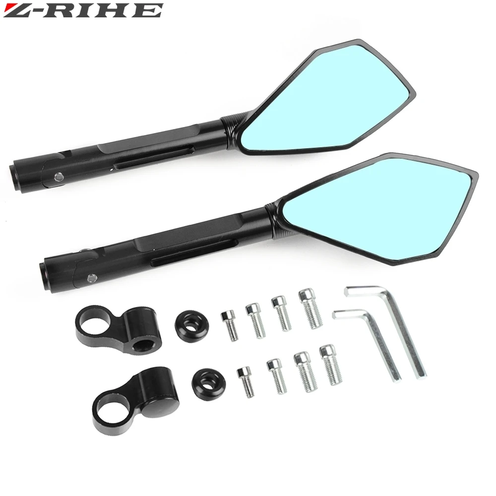 CNC Aluminum Side Mirrors Accessories Motorcycle Rearview Mirror For Honda CB300R CB650F NC700S/X/SA Hornet 900/CB900/919