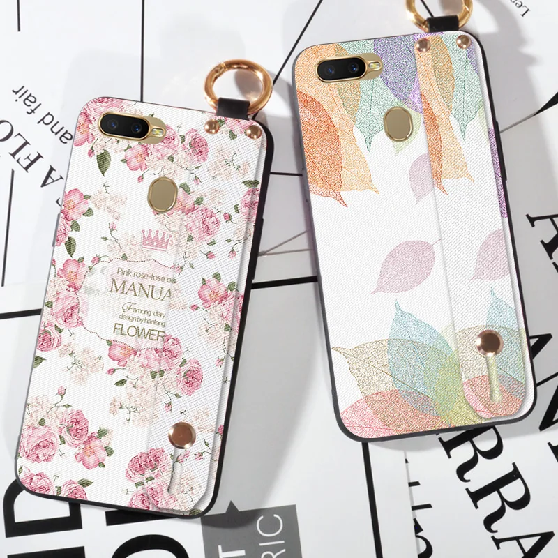 

Luxury Peony Fashion Cases For OPPO F1S A59 A71 A83 A1 A3S AX5 A7 TPU Ring Kickstand Skin Cover For OPPO F3 PLUS F5 A79 F7 F9