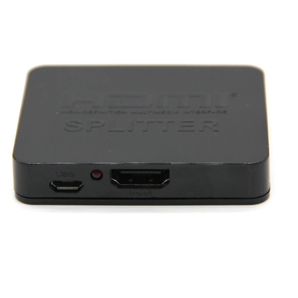 Высокое качество 1 шт. HDMI разделитель 1X2 сплит 1 HDMI вход на 2 HDMI выход Full HD 1080 p для DVD плеера HDTV