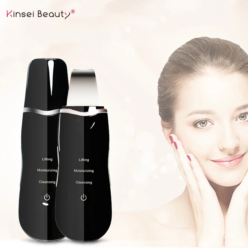 

Ultrasonic Ion Deep Cleaning Skin Scrubber Sonic Facial Shovel Machine USB Rechargeable Blackhead Removal Pore Cleaner