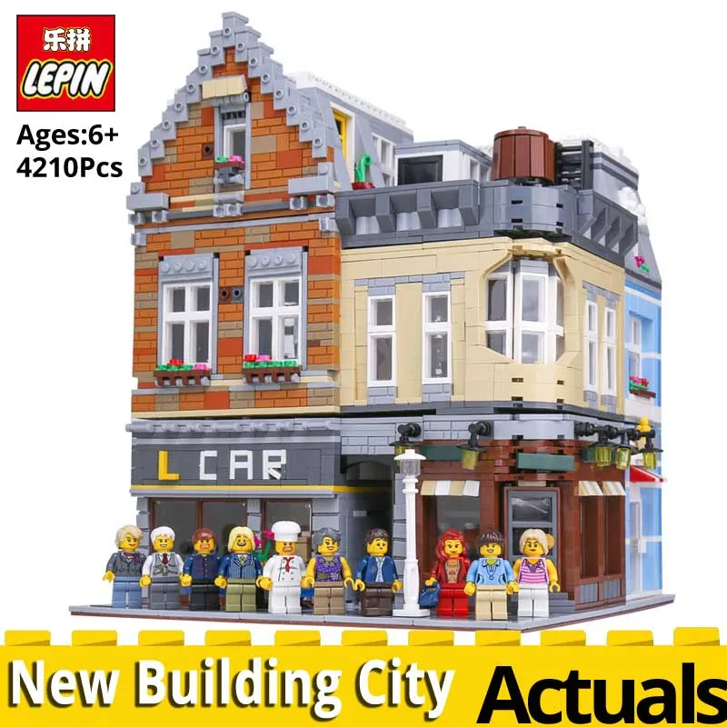 

LEPIN 15034 Genuine MOC THE New Building City Set architecture diy house mininatures Educational Toys Model Christmas Brick Gift