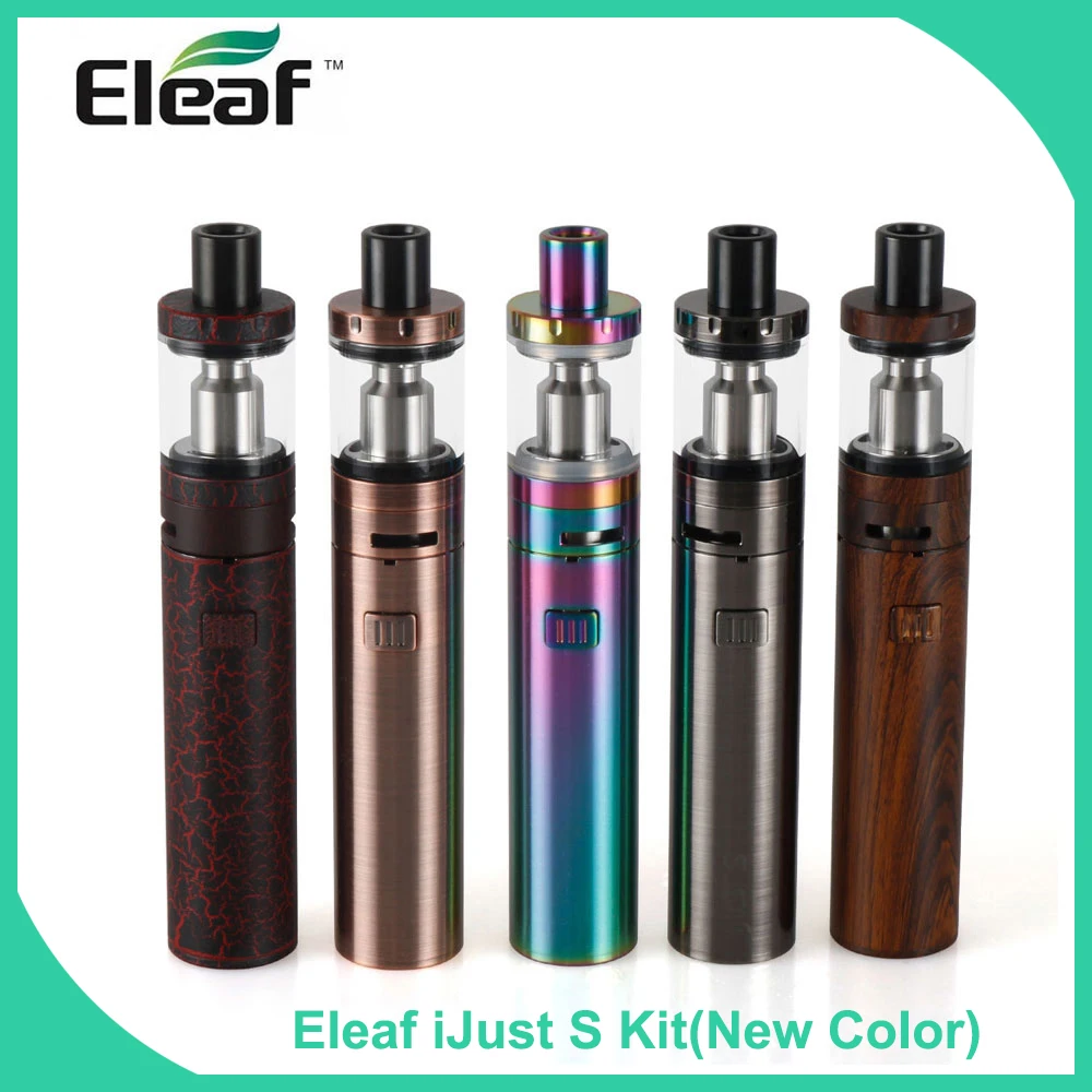 

Original Eleaf iJust S Starter Kit 3000mAh Long-last Battery 24.5mm 4ml Atomizer Electronic cigarette Vape Pen