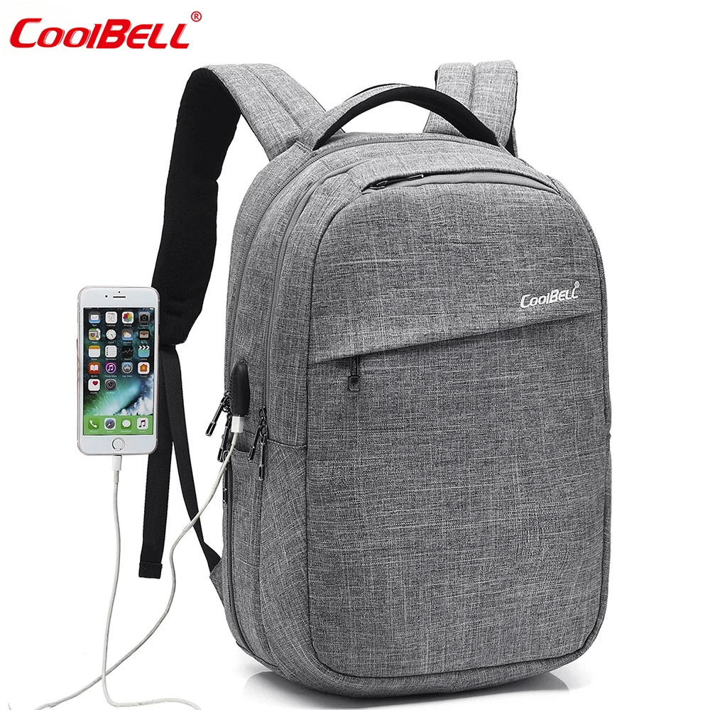 

2018 Multifunctional 15.6 Inch Backpack With USB Charging Port Waterproof Notebook Computer Backpacks Travel Bag for Men Women
