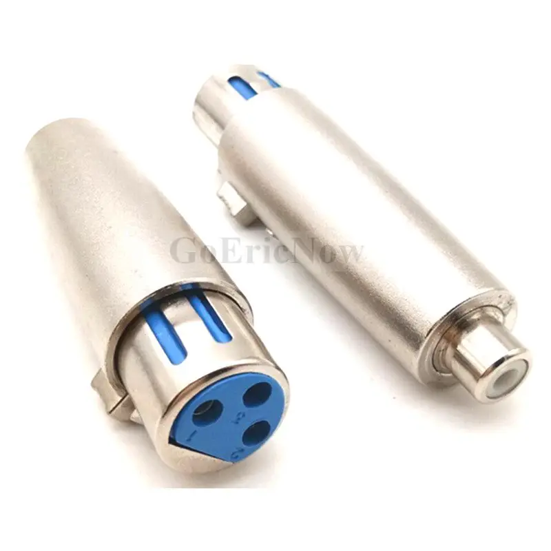 1 шт. аудио разъём XLR 3 Pin типа папа/женский лотос RCA Женский/мужской разъем адаптера