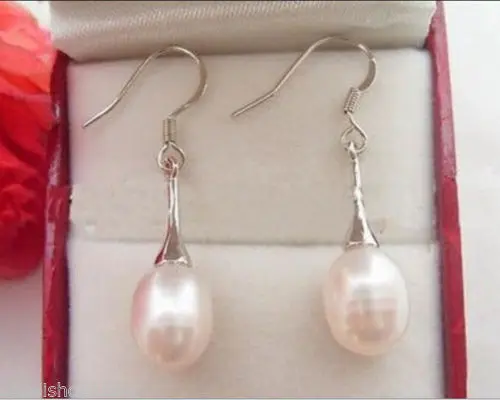 

Wholesale price 16new ^^^^ BEAUTIFUL! REAL NATURAL WHITE CULTURED PEARL DANGLE DROP EARRING SILVER AAA