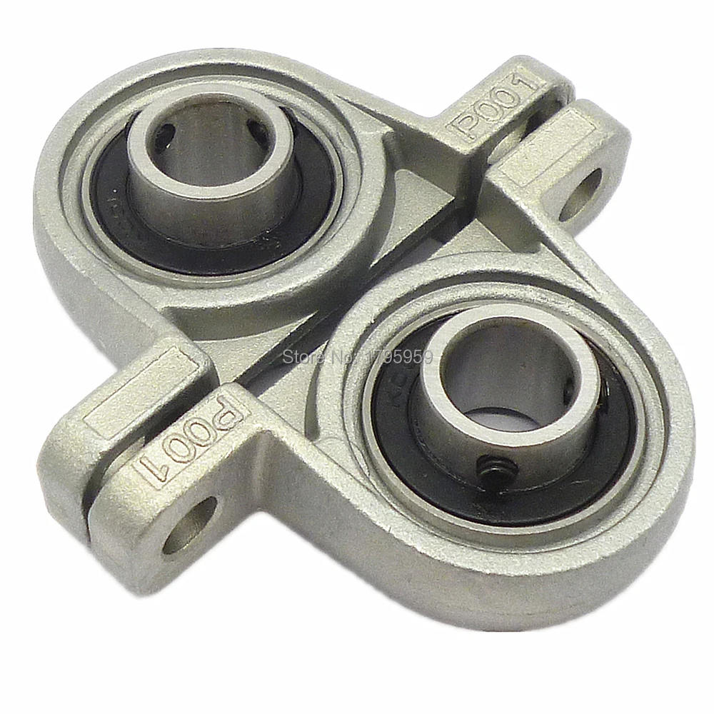 2pcs Bearing Insert Bearing Shaft Support Spherical Roller 12mm Caliber