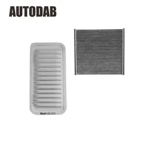 2 pcs de Alta Qualidade do filtro de ar filtro de cabine para toyota camry 2000 2.0 filtro de comércio exterior no atacado