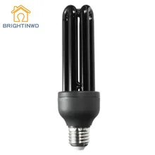 40 Вт черный светильник УФ-лампа 110 В 220 В Низкоэнергетический светильник E27 винт для лампочки бактерицидная лампа