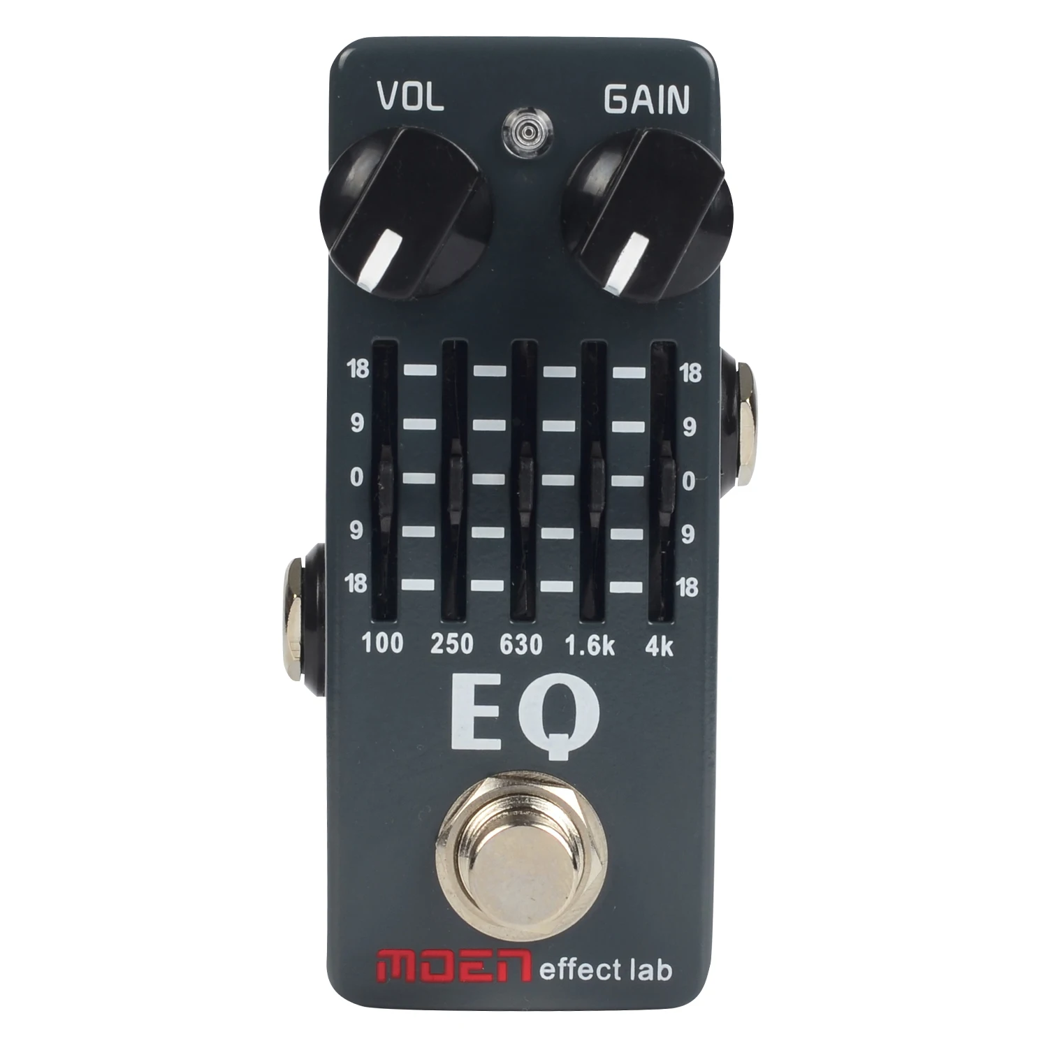 Moen EQ 5 Band Guitar Effect Pedal Equalizer for Electric Guitar Mini