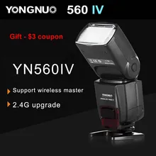 Ready Stock ! Yongnuo YN560IV YN560 IV YN 560 Camcorder Camera Flash Speedlite for Canon Nikon Olympus Pentax