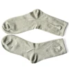 Conductive Slivery Fiber Electrode Massage Socks & Elbow pads & 4pcs Adapter Lead Wires Use For TENS/EMS Unit 3